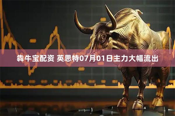 犇牛宝配资 英思特07月01日主力大幅流出